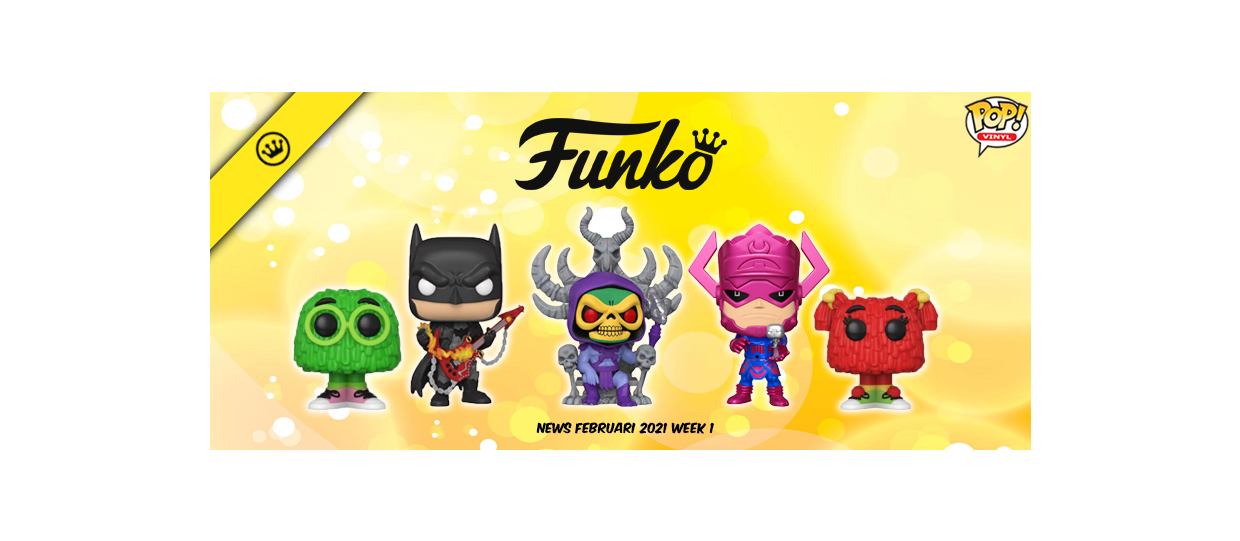 Funko Nieuws Februari 2021 Week 1! Batman, Deadpool, McDonalds en meer!