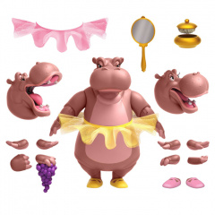 ULTIMATES ACTION FIGURE HYACINTH HIPPO