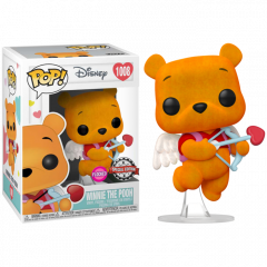 POOH VALENTINES FLOCKED EXCL.