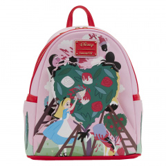 ALICE PAINTING THE ROSES RED MINI BACKPACK