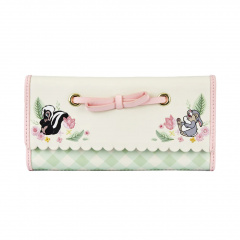 BAMBI SPRING TIME GINGHAM TRIFOLD WALLET