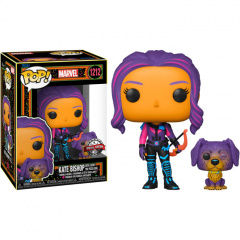 KATE BISHOP WITH LUCKY BLACK LIGHT EXCL.