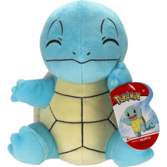 SQUIRTLE SITTING KNUFFEL 20CM
