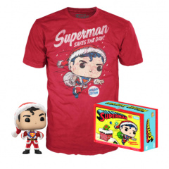SUPERMAN FLOCKED COLLECTORS BOX EXCL. (M)