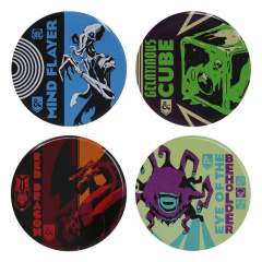 DUNGEONS & DRAGONS COASTER 4 PACK