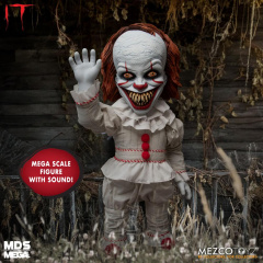 TALKING SINISTER PENNYWISE FIGURE
